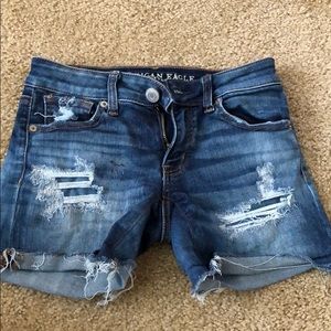 Denim shorts. American eagle. Size 2.